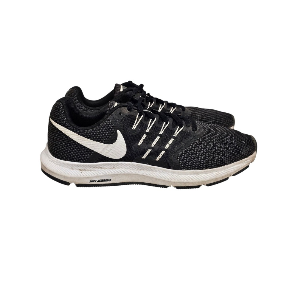 Nike Run Swift Athletic Running Shoes‎ Sneakers Womens Size 8.5 Black / White - Picture 4 of 12